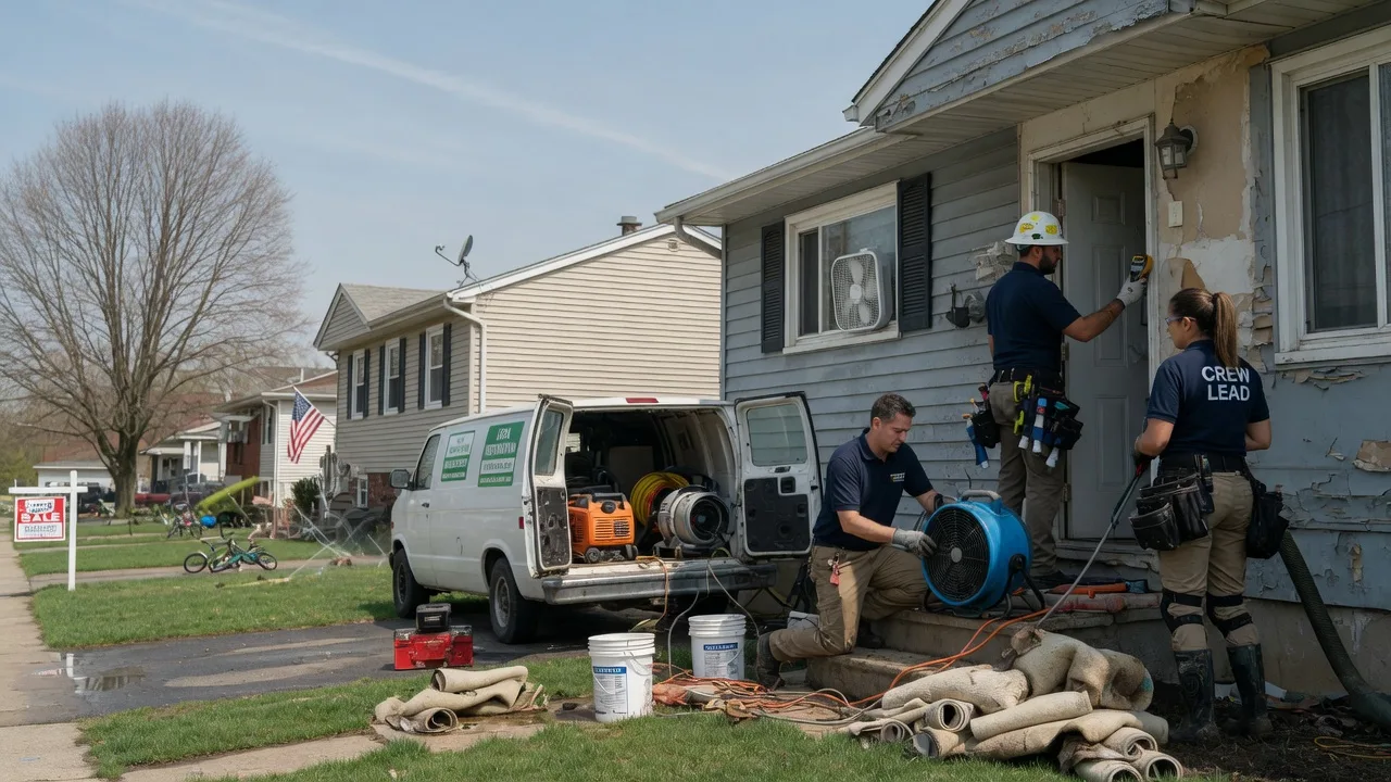 Flood Cleanup in Newton, NJ near me
